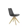 Eiffel Pyramid Swivel Dining Chair
