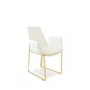 Eiffel Arm Sled Dining Chair
