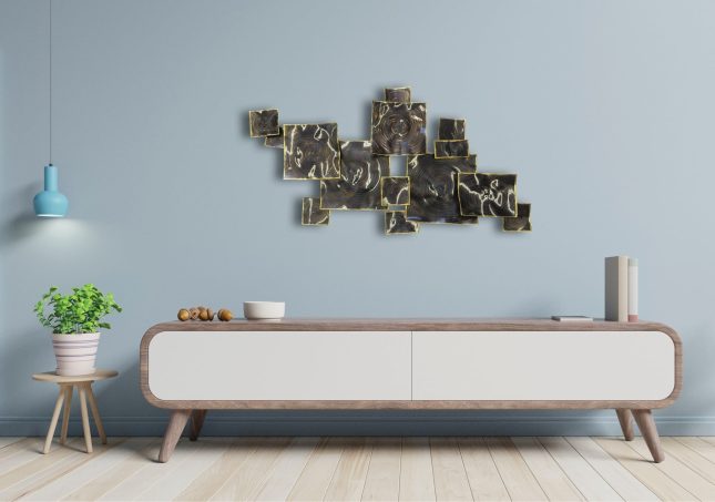 Pragmatic Wall Art with Console Table