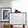Silhouette Nightstand with Onyx Frame Liveshot