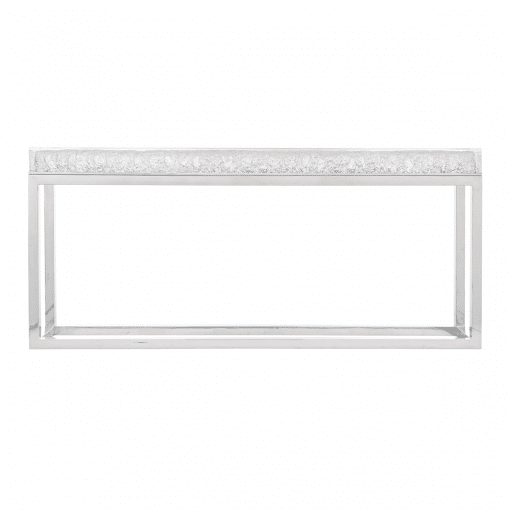arctic console table front