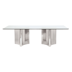 dining room palico polished stainless steel