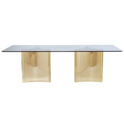 metal dining table