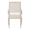 Axiom Arm Dining Chair with Open Back Back view