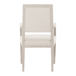 Axiom Arm Dining Chair with Open Back Back view