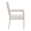 Axiom Arm Dining Chair with Open Back Side
