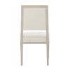 Axiom Side Dining Chair with Open Back Back view