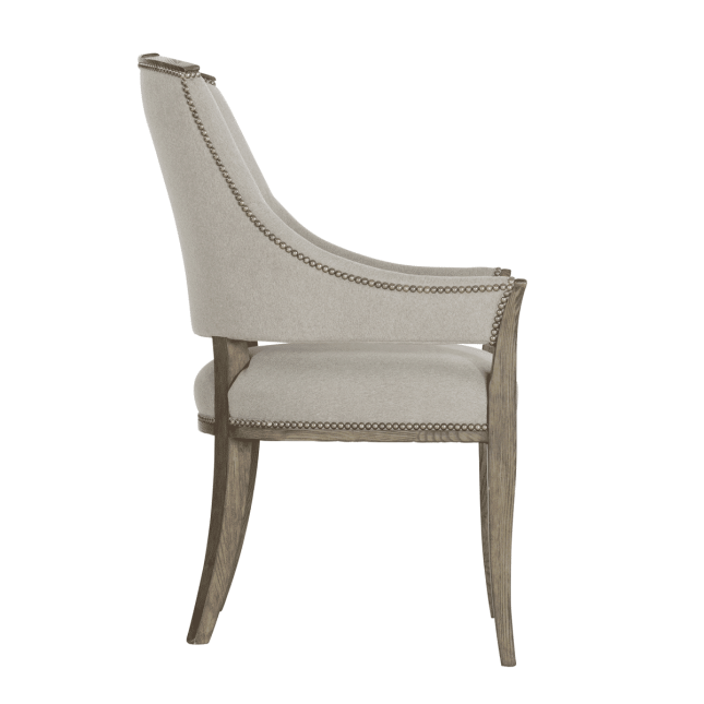 Canyon Ridge Upholstered Curved Arms Side