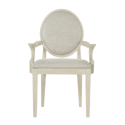East Hampton Oval Back Arm Chair Front