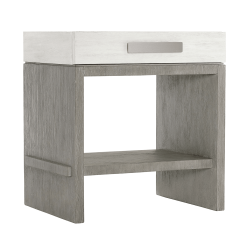 Foundations Nightstand with Linen Finish Angle