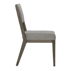 Linea Side Chair with Open Back Side View