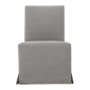 Mirabelle Slipcover side chair Front