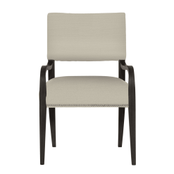 Moore Arm Fabric Chair with Wire finish