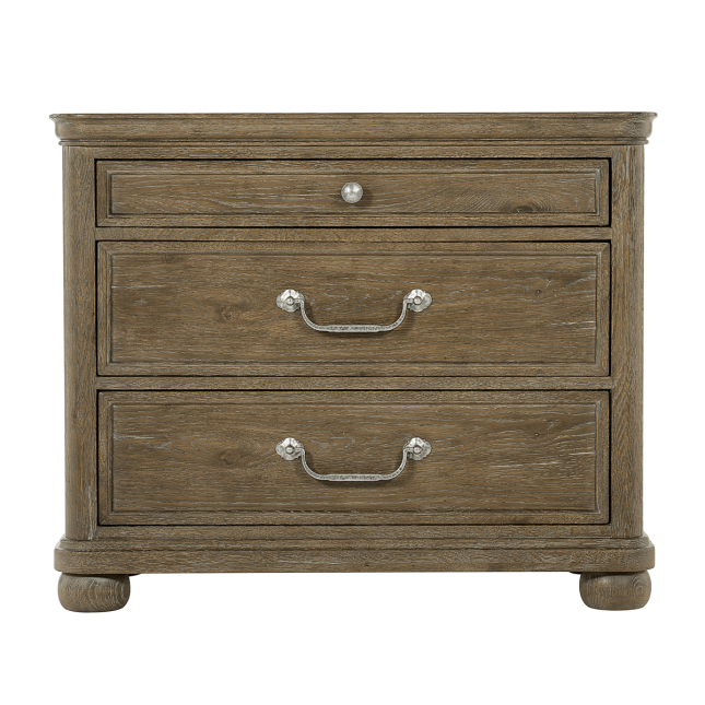 Rustic Patina 3 Drawer Bachelors Chest in Peppercorn
