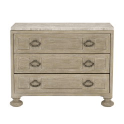 Santa Barbara Bachelors Chest with Stone Top