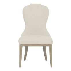 Santa Barbara Curved Upholstery Side Chair