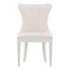 Silhouette Side Chair in Off White Front