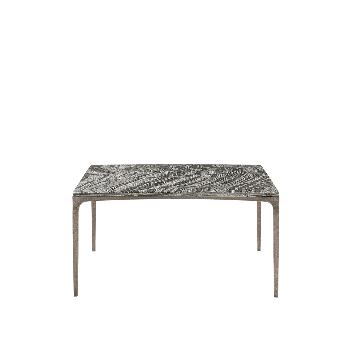Strata Coffee Table With Marble Top