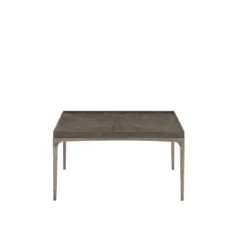 Strata Coffee Table With Wood Top