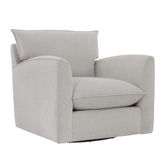 Ally Swivel Chair in Fabric