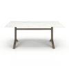Auguste 76in Dining Table with Ceramic Top