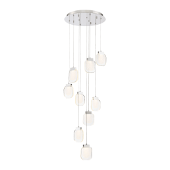 Paget 9 Light Chandelier in Chrome