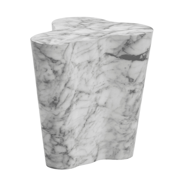 Ava Side Table in Marble Small