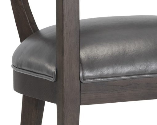 Brylea Dining Chair in Brentwood Charcoal Details