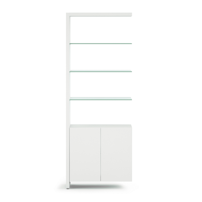 Linea 5802A Shelf in Smooth Satin White