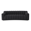 Metronome Sofa in Boucle Black small front