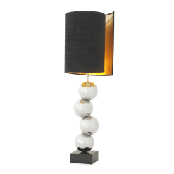 Realm Table Lamp in Nickel