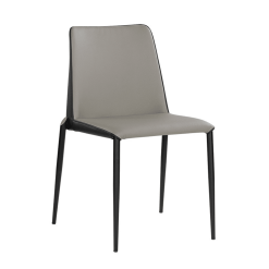 Renee Dining Chair in Dillon Stratus and DIllon Black