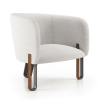 Cannon Lounge Chair in Birch Fabric Angle