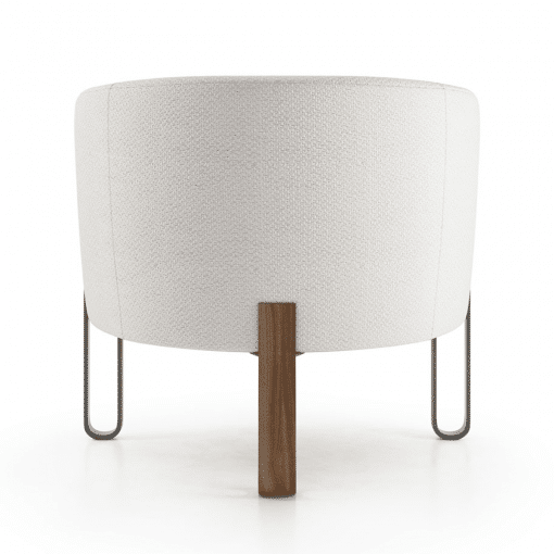 Cannon Lounge Chair in Birch Fabric Back