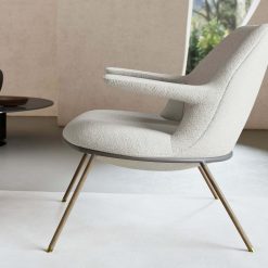 Gansevoort Lounge Chair in Birch Fabric Liveshot 002
