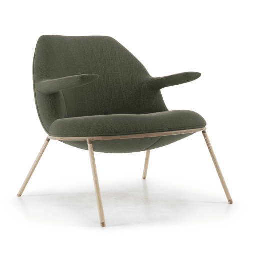 Gansevoort Lounge Chair in Bonsai Green