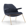 Gansevoort Lounge Chair in Medieval Blue