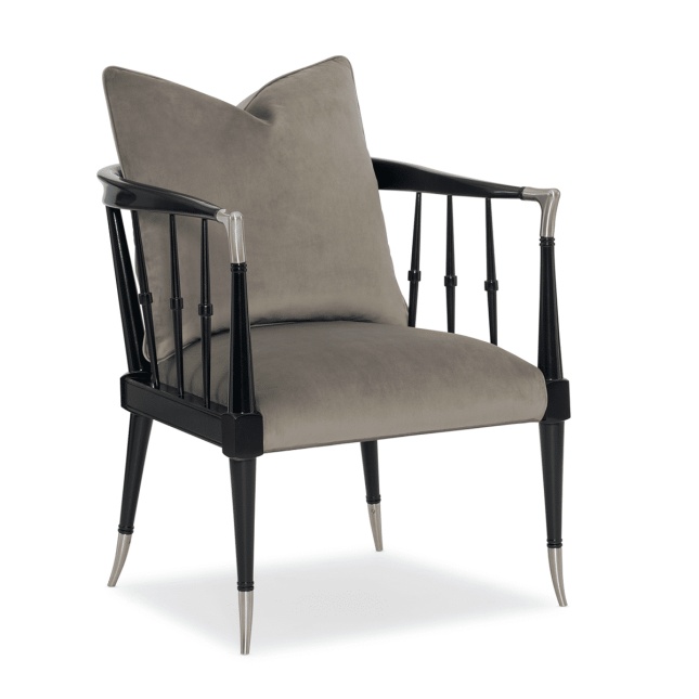 Scorpio Accent Chair in Grey