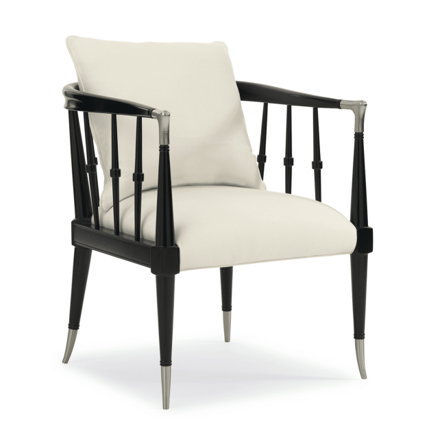 Scorpio Accent Chair in White