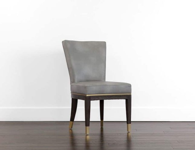 Alister Dining Chair in Bravo Metal Liveshot