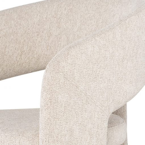 Anise Accent Chair in Shell Boucle Details