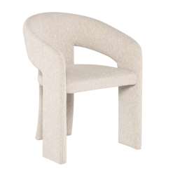 Anise Dining Chair in Shell Boucle