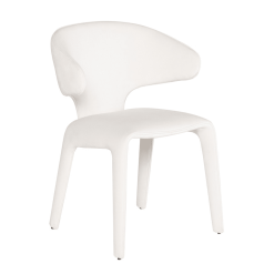 Bandi Dining Chair in Oyster Velour