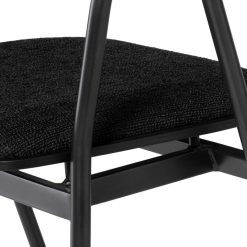 Escapade Bar Stool with Activated Charcoal Details