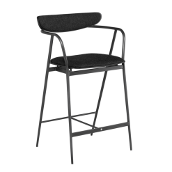 Escapade Counter Stool with Activated Charcoal