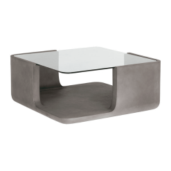 Odis Coffee Table in Grey Concrete