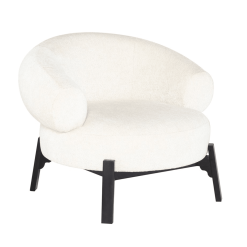 Romola Accent Chair in Coconut