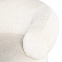 Romola Accent Chair in Coconut Details