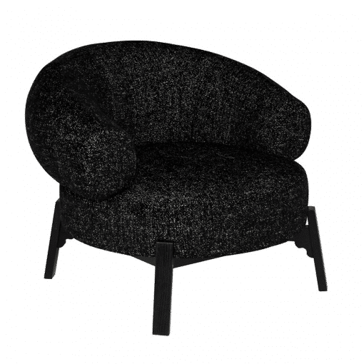 Romola Accent Chair in Salt and Pepper