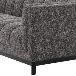 Adamede Sofa in Cambon Black Details